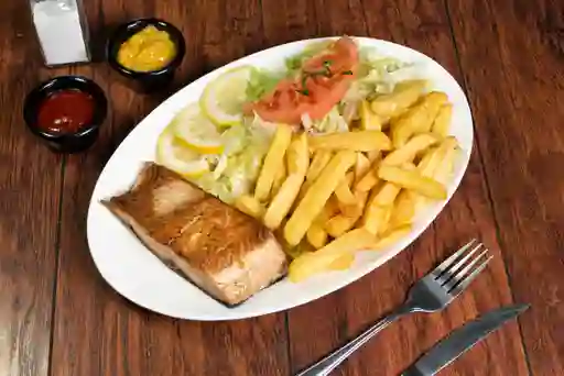 Salmón a la Plancha