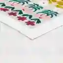 Paño Cocina de Algodón Velour Estampado Flor Casaideas