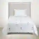 Funda Plumón Algodón Kids Reversible Ballet 1 Plaza Rosen