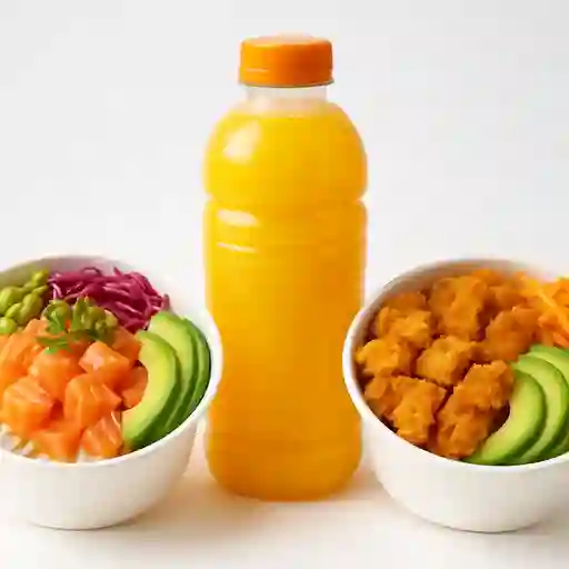 Promo Poke 6 + Jugo Mango Naranja 1 Lt
