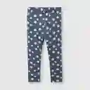 Pata Estampada de Bebé Niña Denim Talla 9/12M Colloky