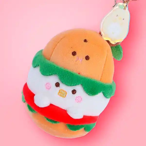 Llavero Colgante Hamburguesa de Pera Yummy Yummy Series Miniso