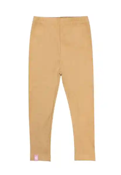 Leggins Kids Arctic 303 Niña Camel Talla 4 Años Ficcus