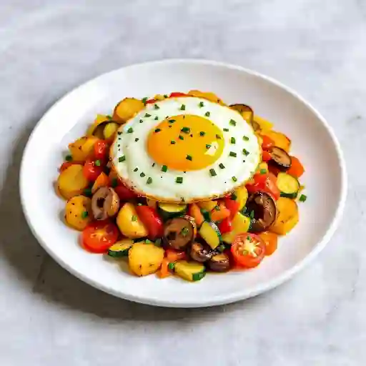 Chorrillana Vegetariana (4) pers