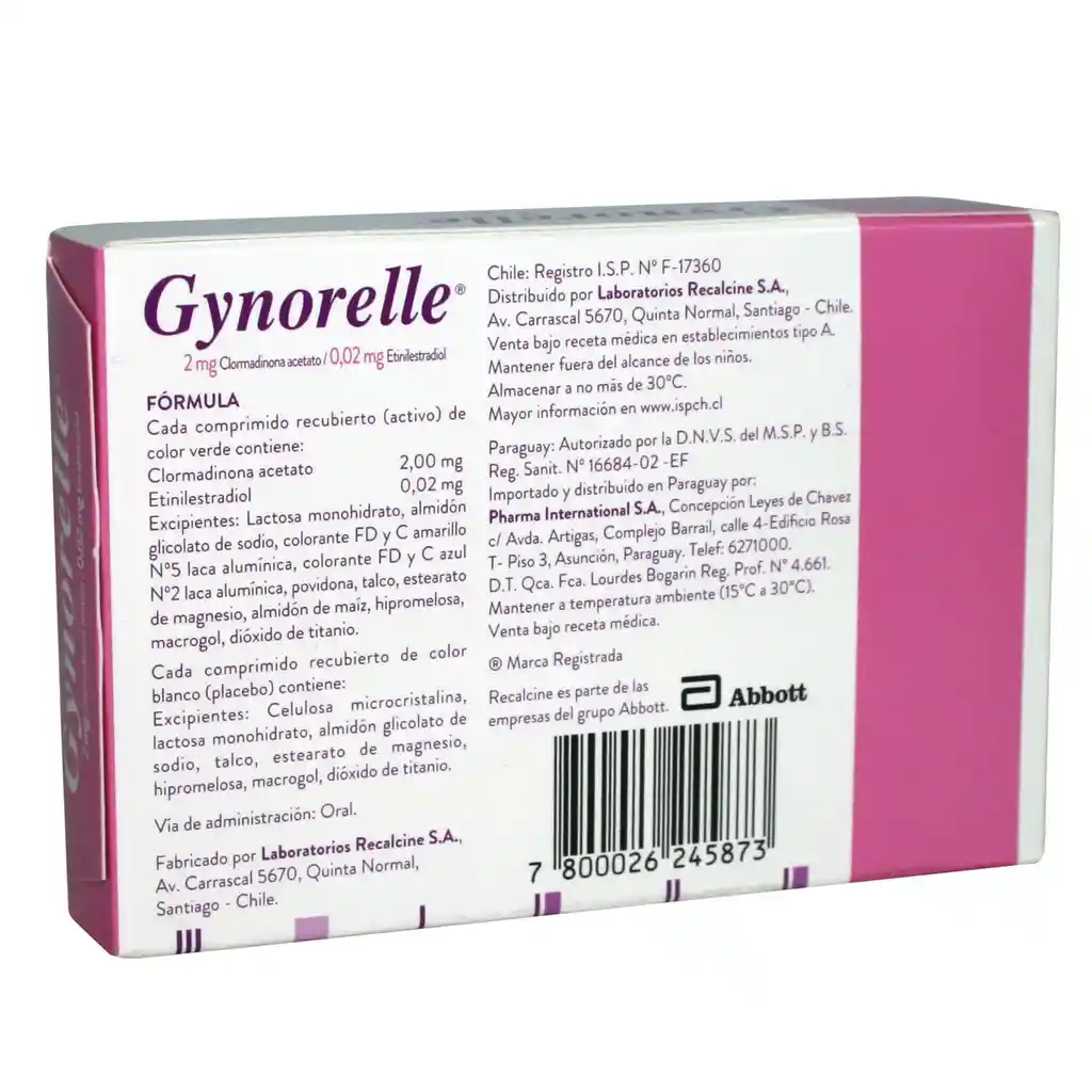 Gynorelle (2 mg/0.02 mg)