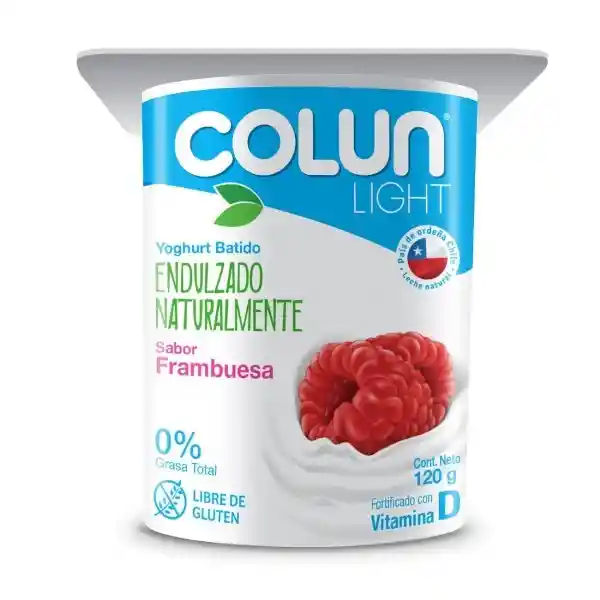 Colun Yoghurt Light Frambuesa