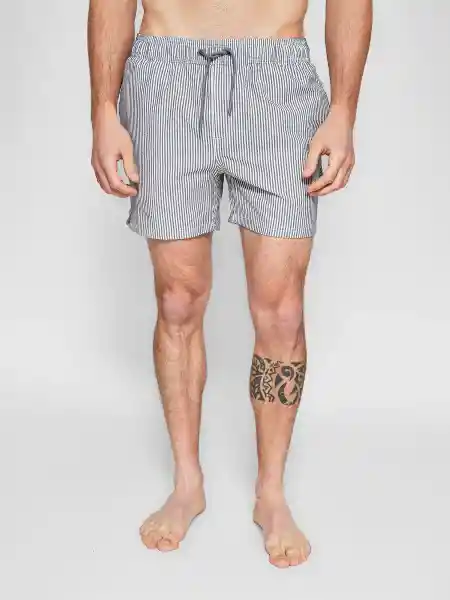 Marquis Bermuda Stripe Azul Marino L SS25