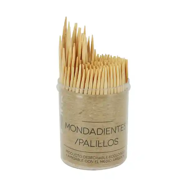 Set Mondadientes Madera Casaideas