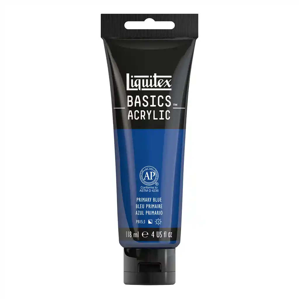 Liquitex Acrilico BASICS 118 ml 420 Azul Primario