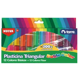 Torre Plasticina Doblecolor