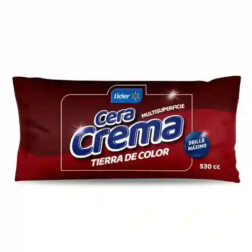 Cera Crema Tierra Color Líder