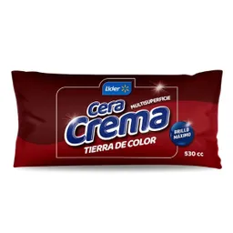 Cera Crema Tierra Color Líder