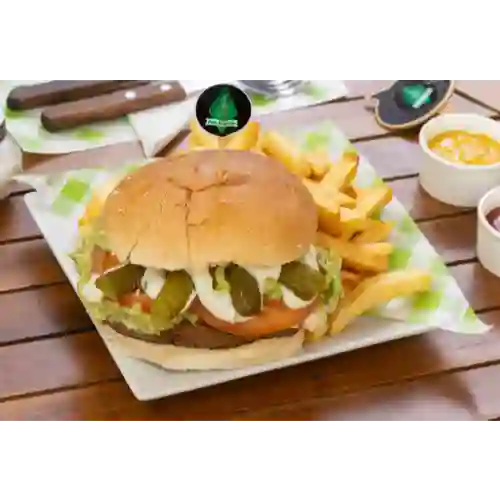 Hamburgué 190Gm Italiana + Papas+bebida