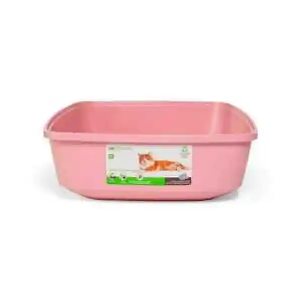 Sophresh Arenero Para Gato Bandeja Simple Color Rosa X-Grande