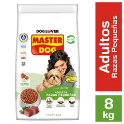 Master Dog Alimento Perro Adulto Carne Razas Pequeñas