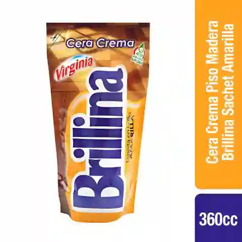 Brillina Cera Crema Amarilla