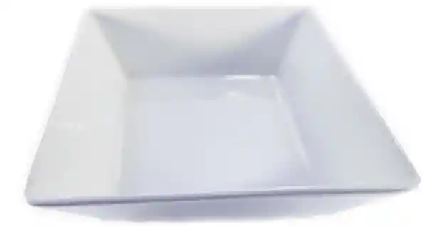 Bowl Cuadrado Blanco