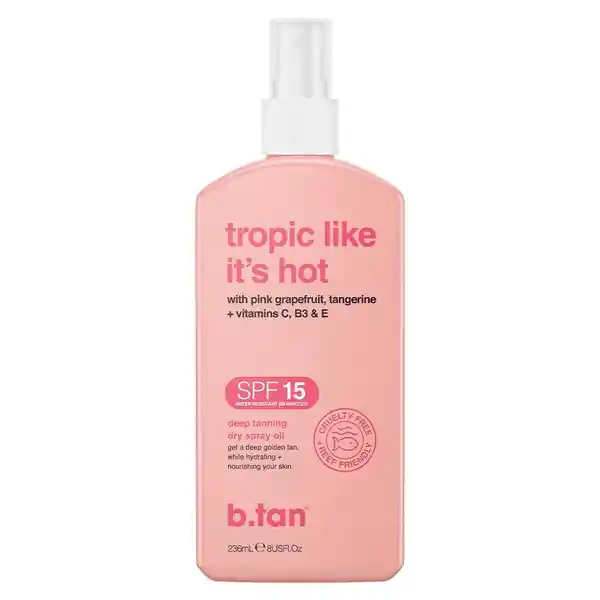 B. Tan Aceite Seco Tanning Oil Tropic Like Its Hot