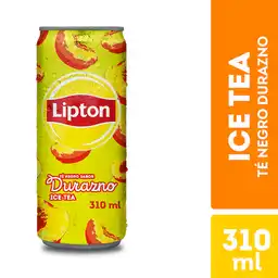 Lipton té Negro Sabor Durazno