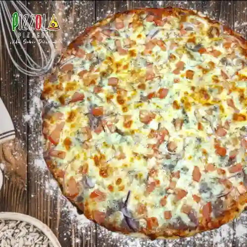 Pizza Churrasco 4 Ingredientes