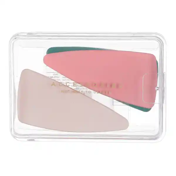 Paquete de Broches Para Cabello Triangular Miniso