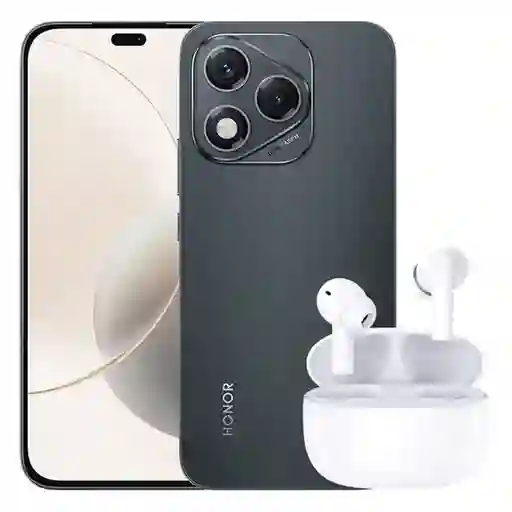 Honor Kit Celular 400 Lite Negro + Earbuds