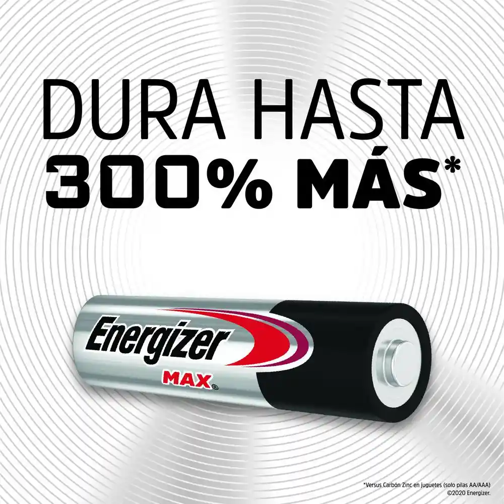 Energizer Pila Alcalina Max AAA