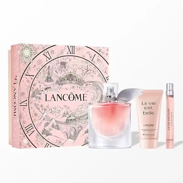 Lancome Set Perfume Lveb + Loción Corporal + Mini