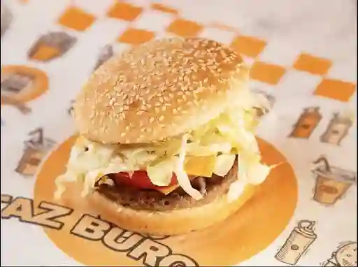 Taz Classic Burger y Porción de Papas Fritas