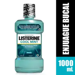 Listerine Enjuague Bucal Cool Mint Menta