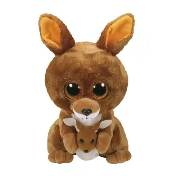 Ty Beanie Boos Peluche Kipper Canguro Café