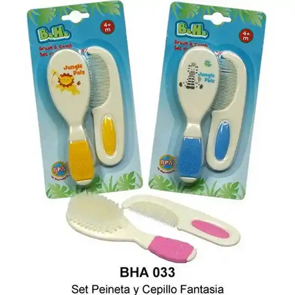 Best House Set Peineta y Cepillo Fantasía BHA033