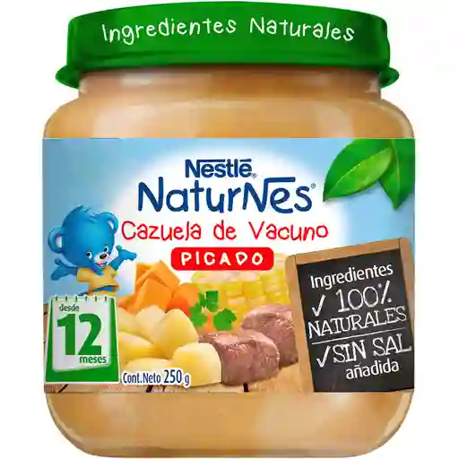Nestlé Picado Naturnes Cazuela de Vacuno