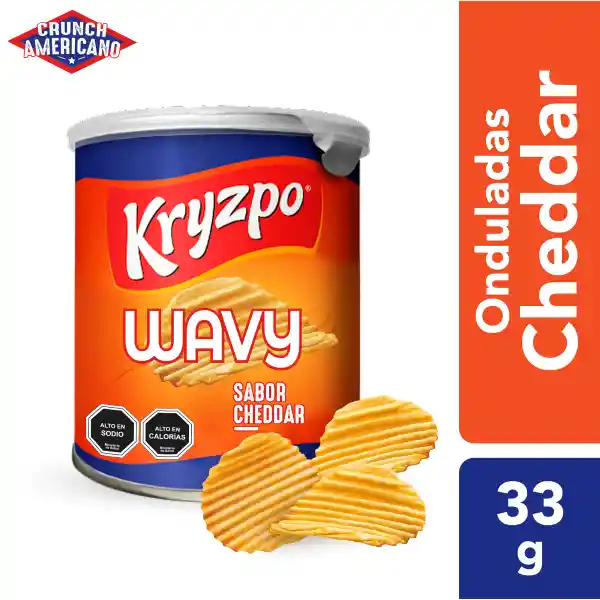 Kryzpo Papa Frita Wavy Cheddar