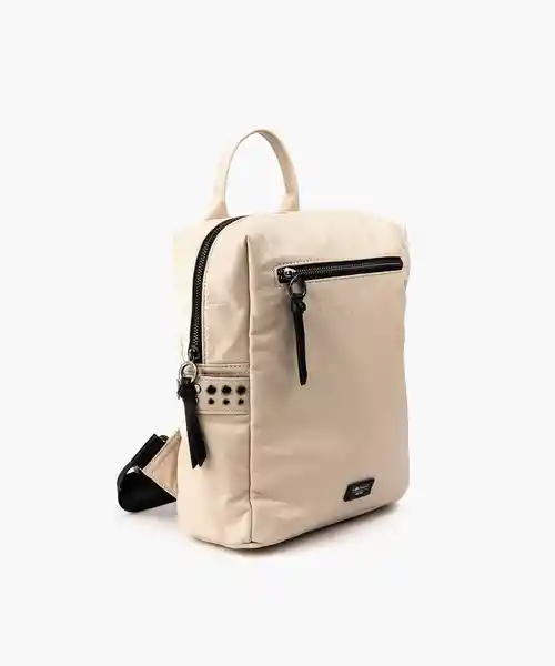 Lounge Mochila Tachas Lateral Blanco Hueso