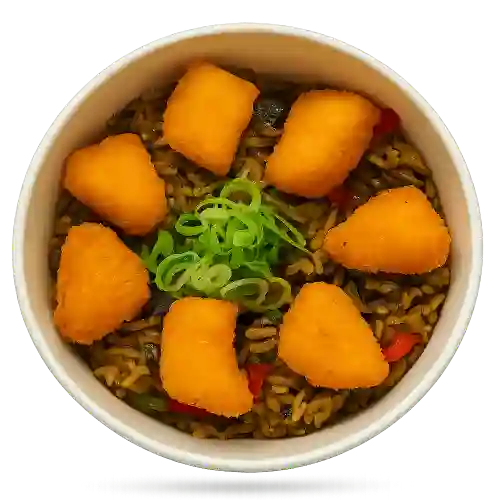 Salmon Yakimeshi Bowl