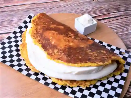 Cachapa con Doble Queso