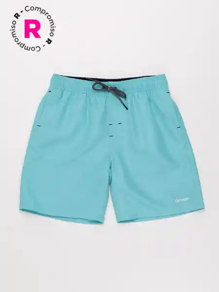 Harvest Pantaloneta Traje Baño Basic es Turqu Talla 10 V26