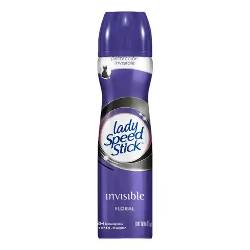 Lady Speed Stick Desodorante Invisible Floral en Spray