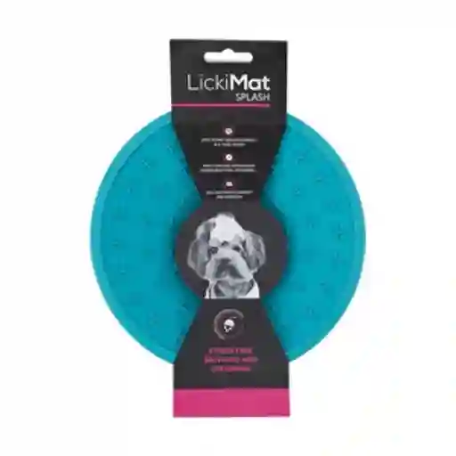 Lickimat Plato Perro Splash Interactivo Superficies Verticales