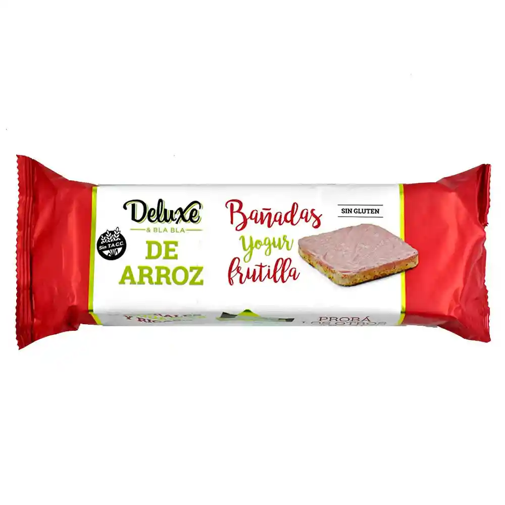 Deluxe Galleta de Arroz Frutilla 