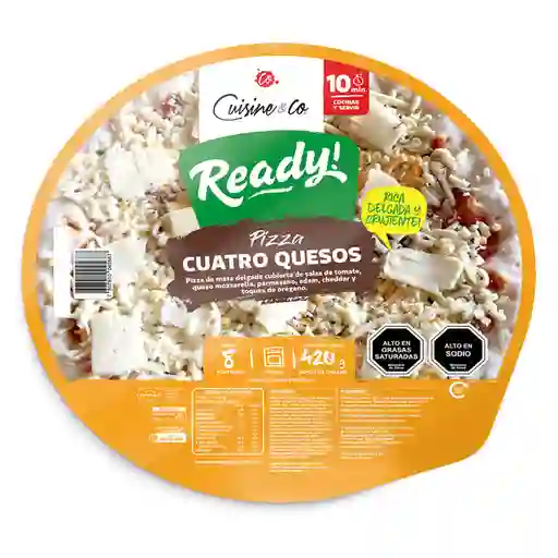 Pizza Cuatro Quesos Cuisine & Co