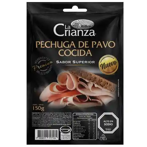 La Crianza Pechuga de Pavo Cocida