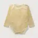 Pack Body de Niña Amarillo Talla 12M Opaline