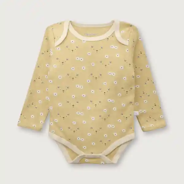 Pack Body de Niña Amarillo Talla 12M Opaline