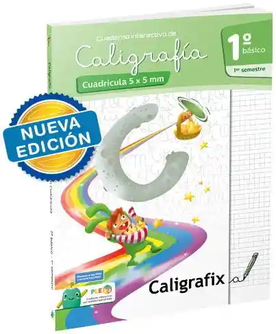 Caligrafia en Cuadricula 1°Basico 1° Semestre