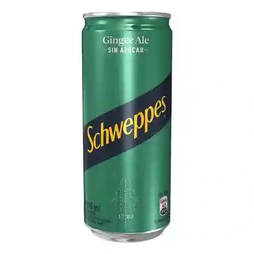 Schweppes Ginger Ale Sin Azucar 310 ml