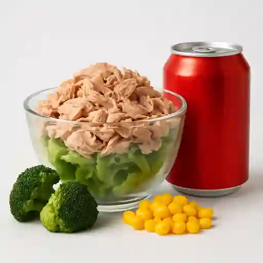 Atún Lomito con Agregados + Bebida 350Cc