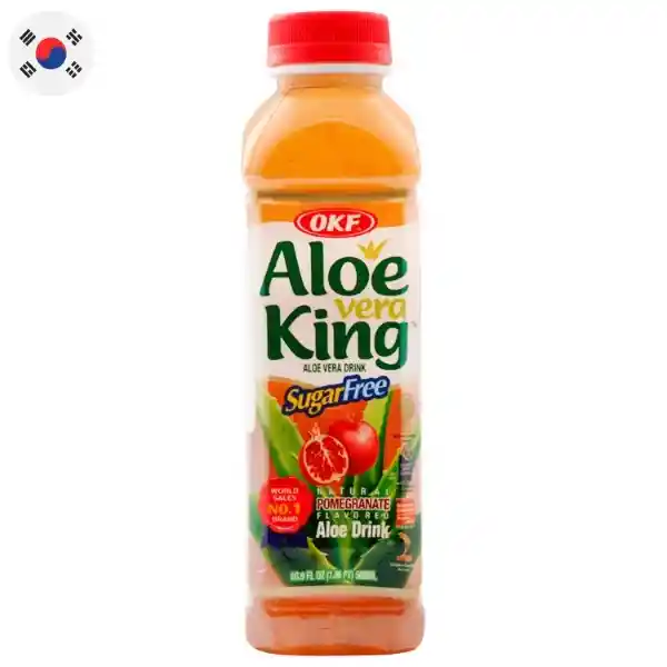 King Jugo Aloe Vera Granada Sin Azúcar