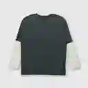 Polera de Niño Urbana Marengo Talla 6A Colloky